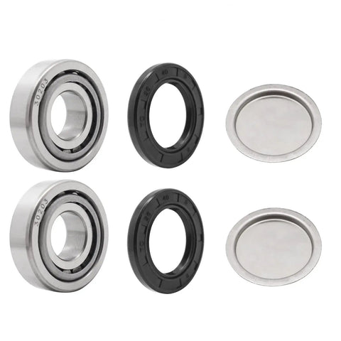 Swingarm Bearing Bolt Seal Kit Fits Recon 250 TRX250EX TRX250X FourTrax 300 Rancher 350 Foreman 400 450 500 Rubicon 500 ATV Models With Durable Seals And Bearings For Smooth Operation And Easy Maintenance On Trails And Work. six metal bearings and seals