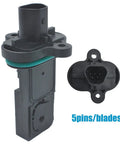 Mass Air Flow Sensor MAF 0280218254 Compatible With Chevy Trax Sonic Cruze Orlando Volt ELR 2011 To 2019 1.4L 1.6L 1.8L 2.4L L4 Engine Direct Fit Replacement Part showing 5-pin connection