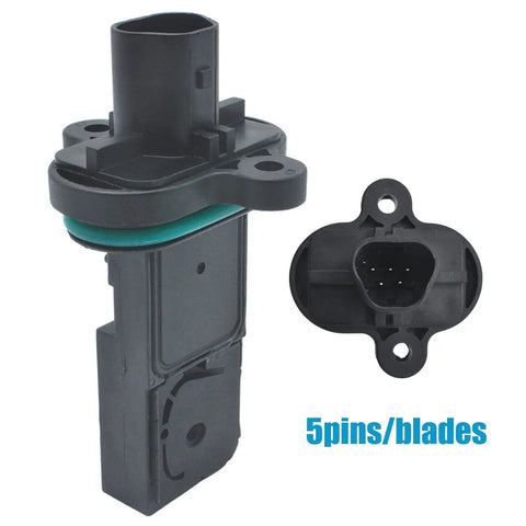 Mass Air Flow Sensor MAF 0280218254 Compatible With Chevy Trax Sonic Cruze Orlando Volt ELR 2011 To 2019 1.4L 1.6L 1.8L 2.4L L4 Engine Direct Fit Replacement Part showing 5-pin connection