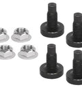 3/8 Inch 24 Thread Torque Converter Nut And Stud Kit Built Hella Tough With Zinc Coated Alloy Steel Bolts including nuts and studs.