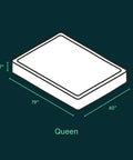 Queen Mattress Foundation Box Spring Alternative With No Sweat Assembly And 7 Inch Height dimensions 79x60 inches