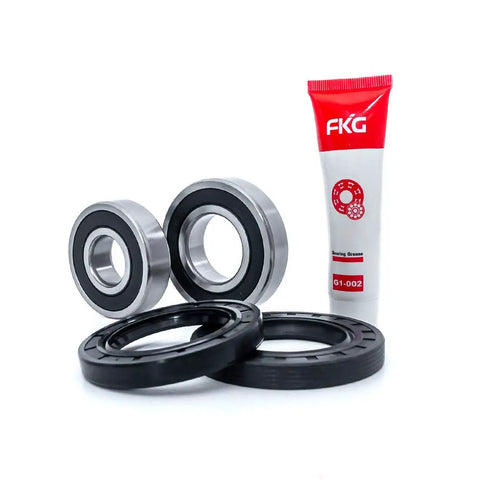Heavy Duty Front Load Washer Tub Bearing And Seal Kit Replacement W10283358 W10772619 W10290562 For Whirlpool And Maytag with bearings and grease.