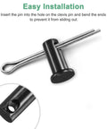 10 Pack Clevis Pins M8 By 16mm Carbon Steel Flat Head Built For Quick Swaps In Mechanical Linkage Fixed Parts Ship Rigging