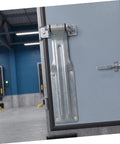 Heavy Duty Iron Truck Door Hinge Built Tough With Anticorrosion Finish For Utility Trailer And Refrigerated Truck mounted on cargo door