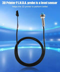 3D printer P.I.N.D.A. probe auto bed leveling sensor for Mini and I3 MK2/MK2S with metal and ABS probe in futuristic blue background