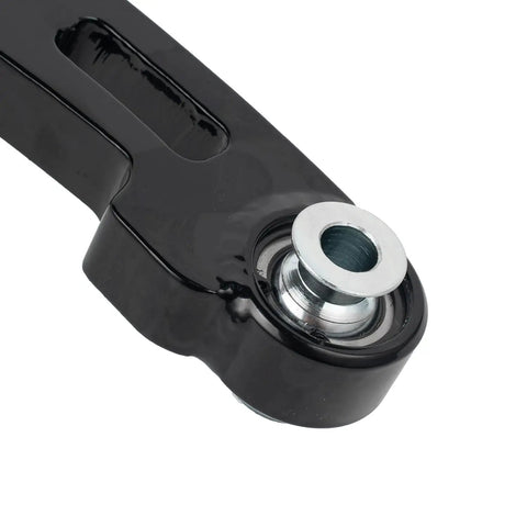 Close-up of control arm from Front Steering Drift Angle Kit For Nissan Silvia 240SX 180SX 200SX S13 S14 S15 1989-2002