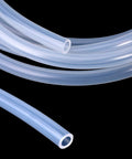 Food Grade High Temperature Silicone Tubing Three Eighths Inch ID By Half Inch OD Flexible Hose displayed coiled