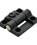 Adjustable Damping Butt Hinges For Cabinet Doors Featuring 180 Degree Free Positioning Soft Close Action Crafted From Heavy Duty Aluminum Alloy, black finish.
