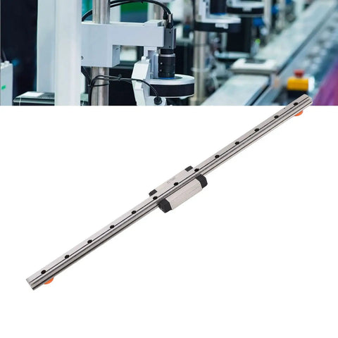 Compact Lightweight Linear Guide Rail MGN7H Bearing Steel For CNC Machines And Injection Machines, mounted linear rail with carriage