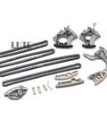 Heavy Duty Rock Solid Timing Chain Rail Kit Guide Set Compatible With Audi S7 S8 RS6 Plus Bentley Continental 4.0 V8 Engine, chain rails and guides