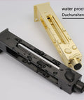 Built Different Heavy Duty Aluminum Desk Legs Featuring Adjustable Furniture Feet For Sofas Tables And Beds Crushes The Weight Perfectly, black and gold waterproof legs.
