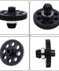 Heavy Duty Metal Differential RC Spur Gear Kit For MJX Hyper Go 1 14 And 1 16 Models Includes 50T Main Gear Bevel Pinion