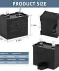 Dimensions of Two Piece Fridge Start Kit With PTC Relay And 12uF 250V Run Capacitor For Kenmore And Maytag Fridges Replaces W10448874