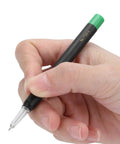 Hand holding Pro Grade Automatic Watch Lubricant Oiler Pen For Precision Watch Repair Tools Lightweight Alloy Oiler Pin Pen Compact