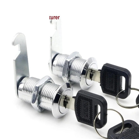 Lock Kit With 16mm 20mm And 30mm Options For Outdoor Mailboxes File Cabinets Tool Boxes And Lockers Durable Metal Weatherproof Hardware MX06G 1Pcs Easy Install Latch System close-up