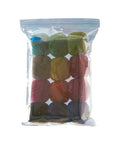 12 Dope Rolls Of Colorful Natural Jute String 2Mm 3 Ply Craft Twine Set in a clear package for artsy projects and crafts