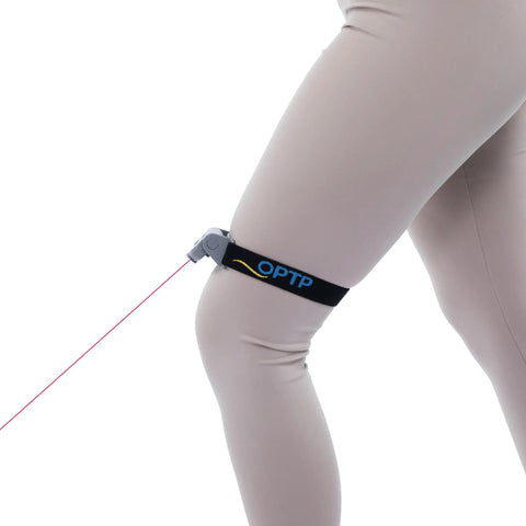 SenMoCOR System Pro Grade Sensorimotor Training Kit With Laser Headlamp And Targets For Sensory Motor Control Cervical Fine Motor Skills Motion Detection And Controlled Mobility Exercises Angle Reproduction. laser headlamp on thigh