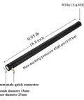 Airgun Barrel And Air Tube For Hatsan Long Bull Boss Fill Cylinder 200cc 4500psi High Pressure Black 17.3 Inch Replacement Part