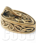 Finger Guard Bolster And Pommel Knife Handle Set For Custom Blade Making, Hand Cast Bronze Metal Accessories, Vacuum Casted Finish