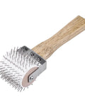 Honey Uncapping Roller Manual Honey Extractor With Plastic Needle Roller And Wooden Handle For Beekeeping Pros Must Have Easy