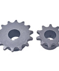 Sprockets from Go Kart Minibike Jackshaft Kit Three Quarter Inch By Ten Inch For 40 41 420 Chain With UCFL204 Pillow Block Bearings