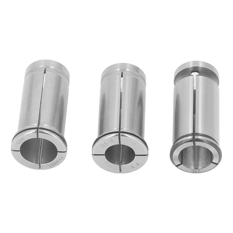 Top Tier Horett C25 Collet Chuck Holder Set With Three Sizes For 16mm 18mm And 20mm Tools High Carbon Steel Build, precision tool holders.