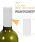 Snag These White PVC Heat Shrink Wine Bottle Caps A Dope One Hundred Pack To Keep Open Bottles Fresh With An Airtight Seal That Kills Oxidation Cold Zero Fuss Just Heat For A Snug Fit Around Any Neck Sweet For Weekend Sipping Or Quick Stashing.