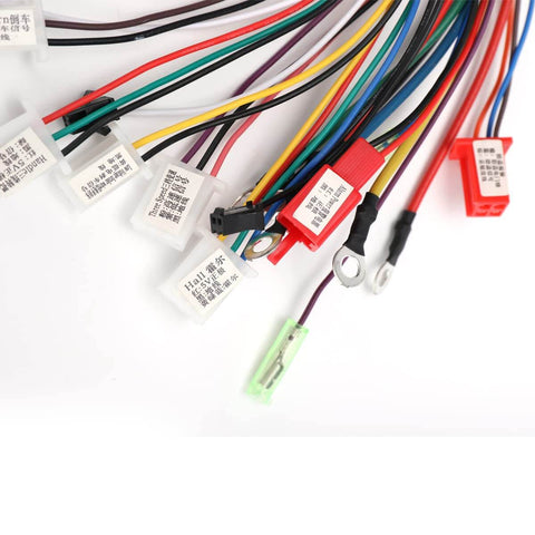 Wiring harness for Beast 48V To 72V 2000W Brushless Motor Controller For Electric Bicycles And Scooters High Performance Speed Controller