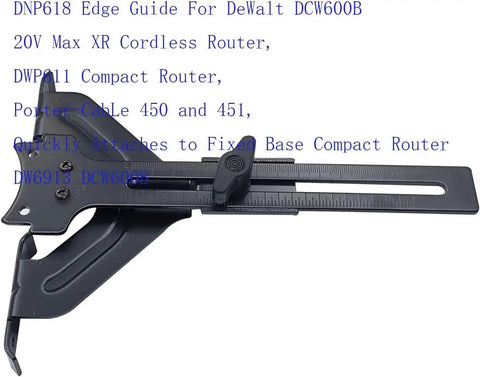 Next Level Straight Edge Guide Rail Compatible With Most Cordless Routers For Smooth Precision Cuts In All Woodworking Projects Built Different And Pro Hustle Ready, black edge guide for routers.