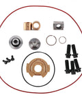 Turbo Rebuild Kit With 360 Degree Thrust Bearing And Staggered Step Gap Seals For 03 07 Ford 6.0L Diesel F Series And 04.5 07 Duramax 6.6L LLY LBZ Trucks components
