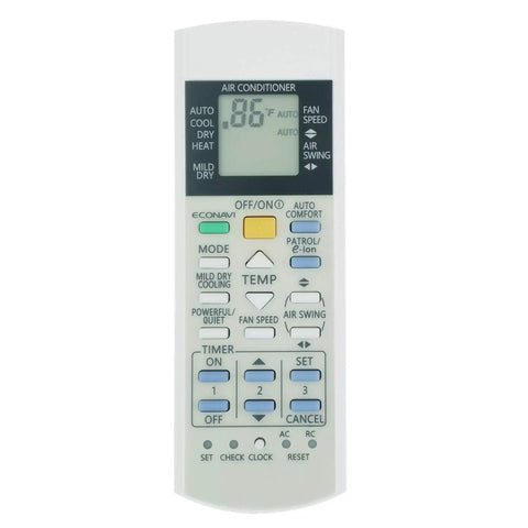 Universal Replacement Air Conditioner Remote Control With Fahrenheit And Celsius Digital Display Smooth Operation For Rapid Home Setup Killer Value Durable Build Sweet Climate Control Experience