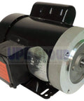 No Sweat Install Replacement Parts for 1 HP Industrial Electric Motor showing TEFC casing and 56C frame for dual voltage use.