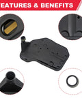 4L60E Transmission Filter Kit With Gasket For Automatic Transmissions Replace 24208576 features and benefits close-up