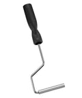 Paddle Tool For Fiberglass Laminating Bubble Roller With Aluminum Head For Mold Resin Composite 3 Inch Pro Grade Air Bubble Busting Roller For Lightweight Heavy Duty Fiberglass Projects And DIY Repairs, showing handle and metal roller head