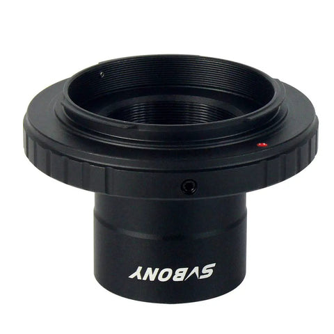 Close-up of Telescope Photo Adapter Kit With T Adapter And T2 Ring For 1.25 Inch Mount Compatible With Nikon DSLRs Digiscoping