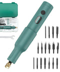Electric Wood Carving Tool Kit For Beginners And Pros A Versatile Precision Engraving Set With 20 Blades