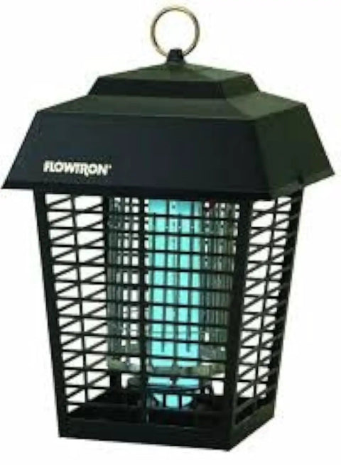 Powerful Outdoor Bug Zapper For Half Acre Yards With Dual Lure Method, 15W UV Light And Octenol Attractant, 5600V Kill Grid lantern