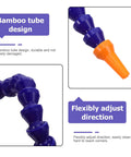 Plastic Air Hose Nozzle Fits Milling Machine Air Compressor Sick Design Cleans Dust Fast Cooling And Portable Misting System Ideal For Drill Mill Engraver Needs Airflow Keeps Gear Chill Heavy Duty Work Badass Pressure Super Solid, blue and orange