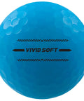 Vivid Soft Disney Golf Balls 4 Pack Gift Set With Stitch Design Matte Finish Soft Feel And Spin Control Premium 3 Piece Construction
