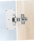 5 Piece Cabinet Hinge Plates Repair Kit For Kitchen Cabinets Easy Install No Fuss Durable Design With Modern Look And Stable Attachment