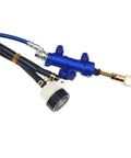 Blue Rear And Front Hydraulic Brake Assembly Kit Bolt On With Caliper Master Cylinder Disc Rotor And Brake Pads For Go Kart