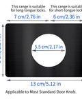 Door Lock Repair Plate Kit Reinforcement Fixing Plate For Knob Lever And Deadbolt Filler Cover dimensions diagram