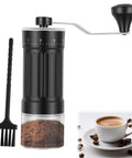 Manual Coffee Grinder With 40 Adjustable Settings Portable Conical Burr Grinder For Espresso On The Go 30g Capacity