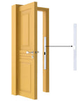 Interior Door Jamb Repair Kit Fix A Jamb 24 Inch For 1-3/8 Inch Doors, Easy Jamb Reinforcement For Cracked Frames, Ideal For Apartments And Homes