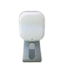 Omnidirectional Presentation Barcode Scanner Kit 1D 2D Wired DPM IP52 White With USB Cable And Presentation Cradle front view
