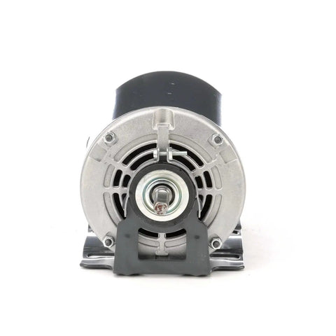 Front view of D143 48Y Frame Open Drip Proof Beefy Belt Drive Motor For Tough Job Sites, One Third Horsepower, 1725 RPM, 115 VAC