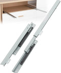 Tough As Nails Soft Close Bottom Mount Drawer Slides Full Extension 16 Inch cabinet glide track with thick gauge metal.
