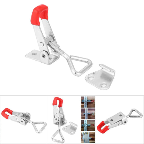 Adjustable Toggle Latch For Tool Box And Cabinet Doors In 304 Stainless Steel Durable Locking Closure For Storage Case