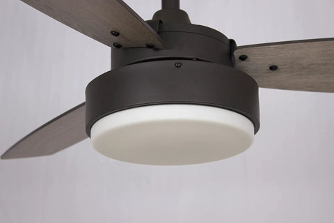 42 Inch Modern Indoor Ceiling Fan With Dimmable Light Kit And Remote Control, Reversible Blades, ETL Listed For Living Room