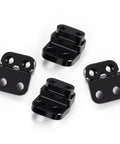 Aluminum Dual Hole 4mm Suspension Lift Shock Mounts For Axial 1 To 30 SCX30 K10 Bronco JLU Rock Crawler Upgrades